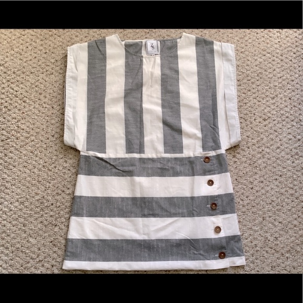 Women’s Zachary’s Smile White Label Boxy‎ Blouse M - Picture 2 of 11